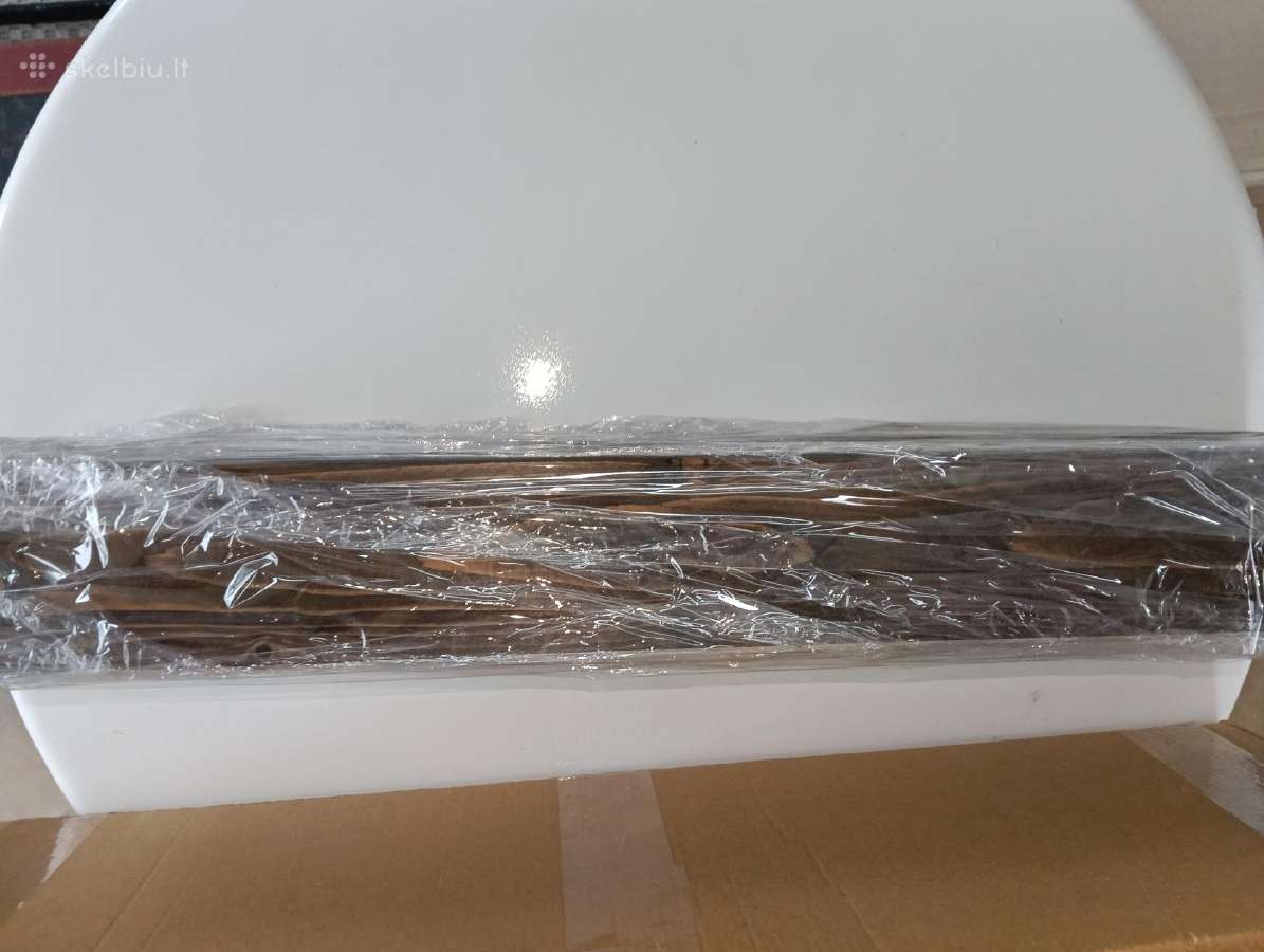 Medinės lentynos dėžėje naujos 60 cm - nuotraukos Nr. 6