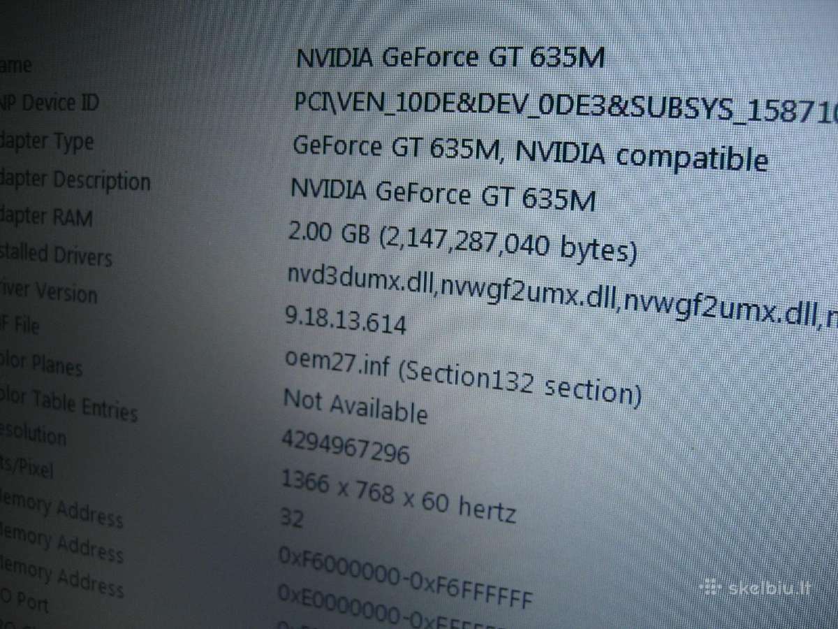 Asus K56cm žaidimams 2gb Nvidia/ 750gb/ i5 2.60ghz - nuotraukos Nr. 12
