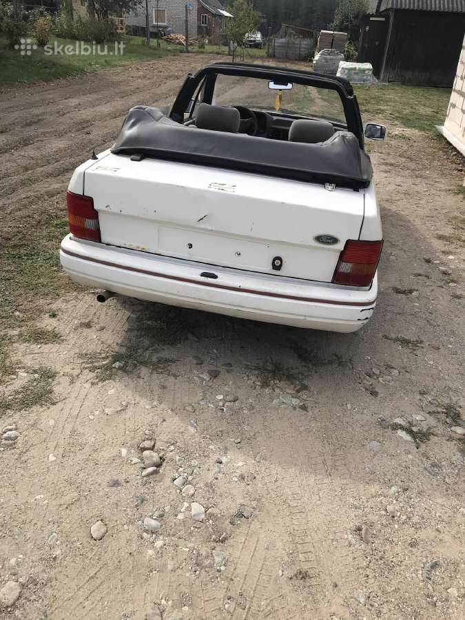 Ford escort cabriolet - nuotraukos Nr. 2