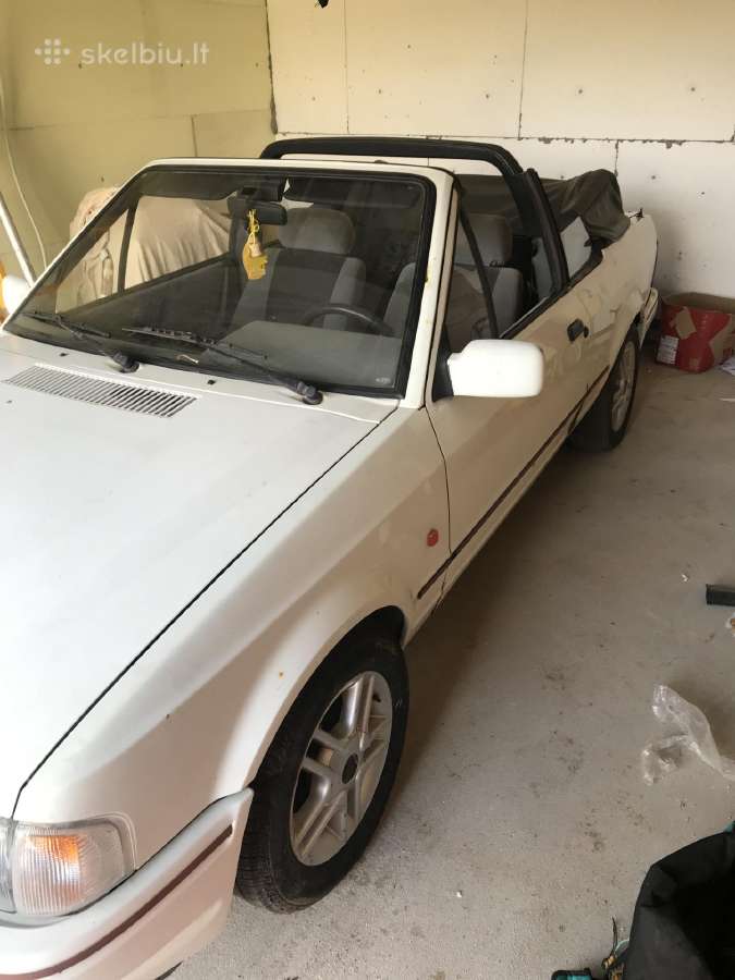 Ford escort cabriolet - nuotraukos Nr. 3
