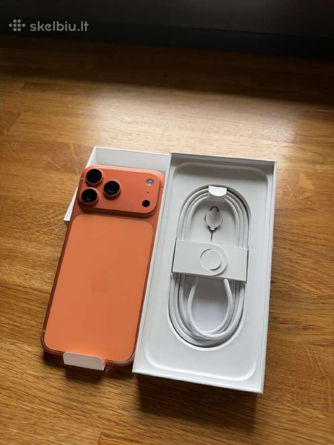 iPhone 17 Pro Max 256gb - Space Orange - nuotraukos Nr. 3
