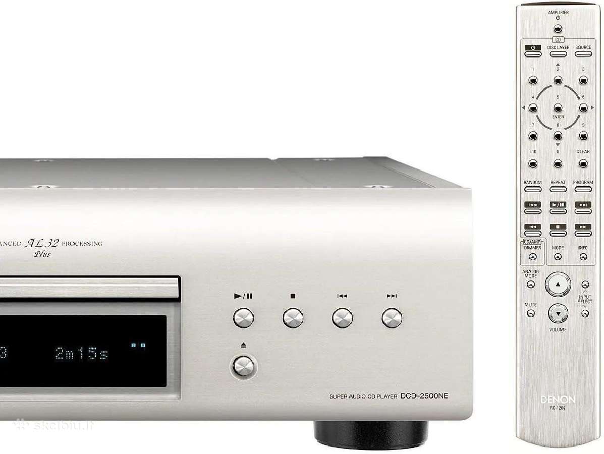 Denon Dcd-2500ne sacd Super Audio CD grotuvas - nuotraukos Nr. 2