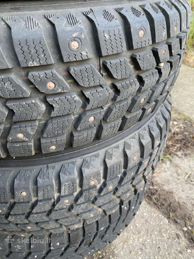 Padangos r13,165/70 žieminės dygliuotos - nuotraukos Nr. 2