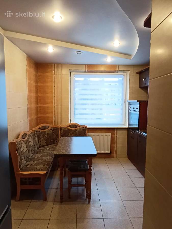 Išnuomojamas vieno kambario su balkonu 37m² butas - nuotraukos Nr. 2
