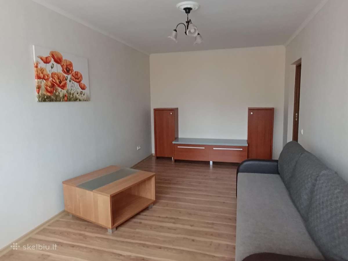 Išnuomojamas vieno kambario su balkonu 37m² butas - nuotraukos Nr. 4