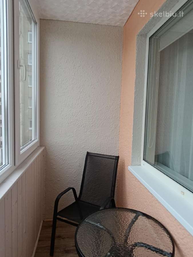 Išnuomojamas vieno kambario su balkonu 37m² butas - nuotraukos Nr. 5