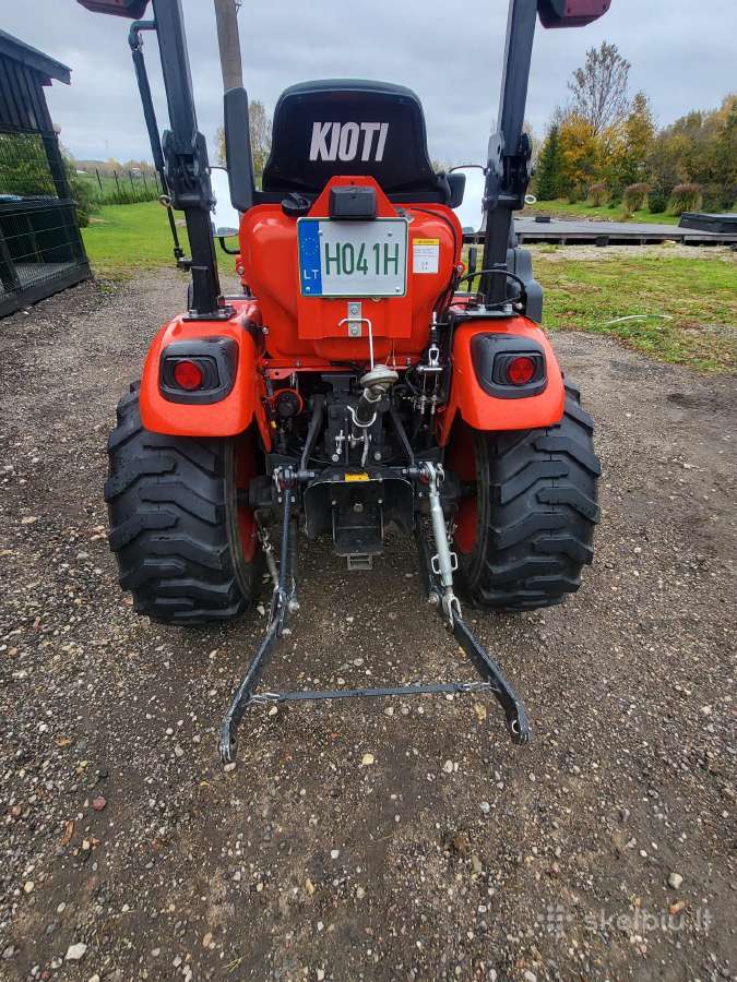 Kioti cx2510 su frontaliniu - nuotraukos Nr. 8