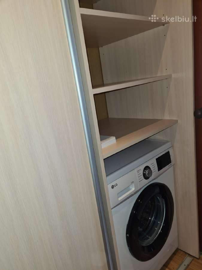 Išnuomojamas vieno kambario su balkonu 37m² butas - nuotraukos Nr. 9