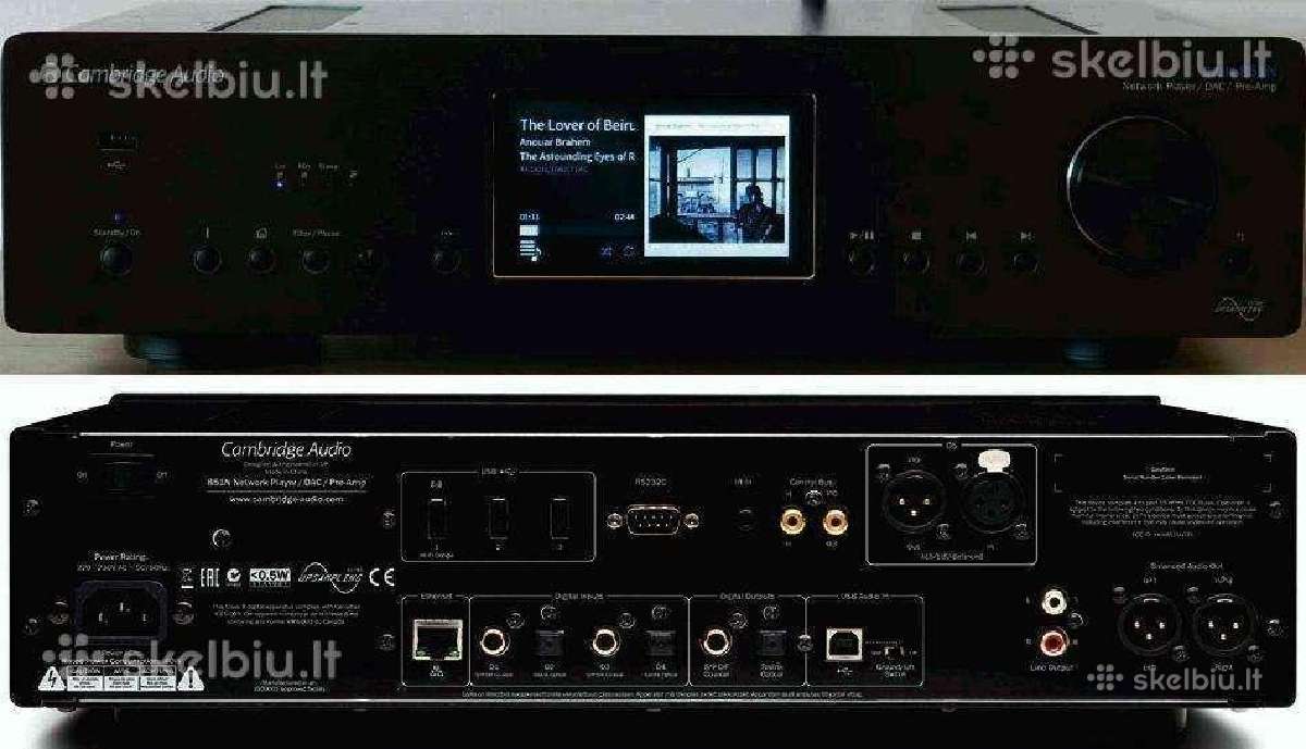 Cambridge Audio Azur 851n tinklo grotuvas / Dac - nuotraukos Nr. 3