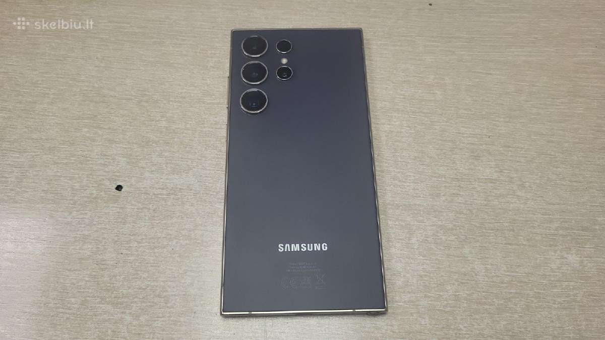 Samsung S24 Ultra 256gb/12gb, Silver/violet - nuotraukos Nr. 2