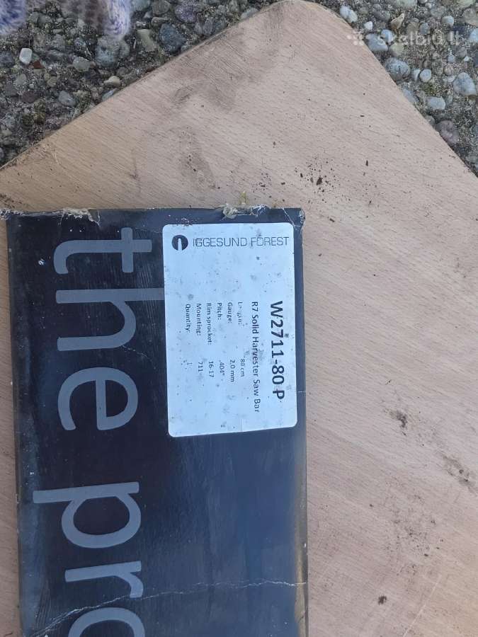Nauja harvesterio pjovimo juosta Iggesund 80cm - nuotraukos Nr. 2