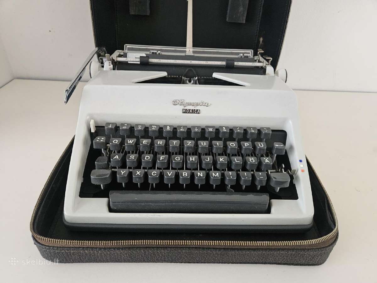 Olympia spausdinimo masinele 70ieji metai 70s - nuotraukos Nr. 2