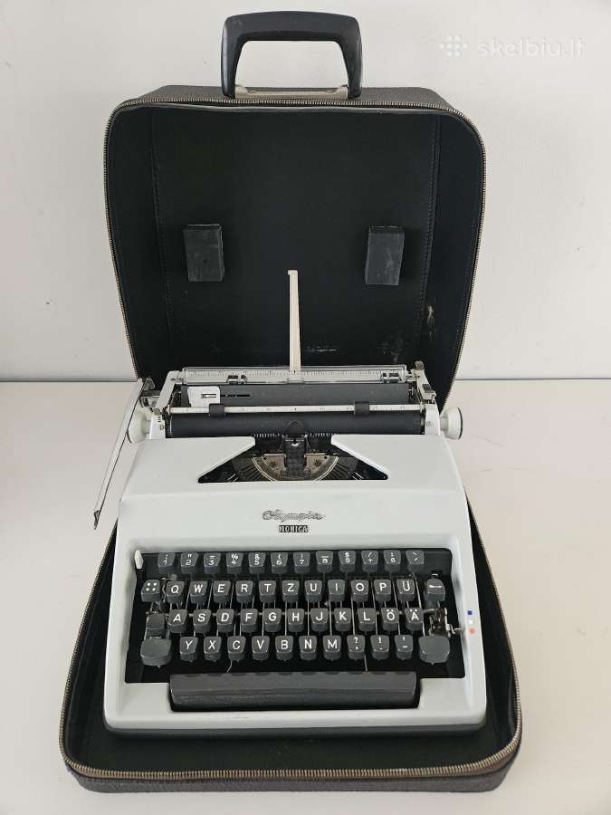 Olympia spausdinimo masinele 70ieji metai 70s - nuotraukos Nr. 6