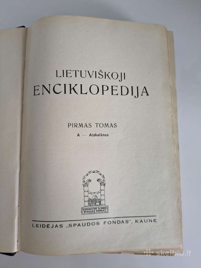 Lietuviškoji enciklopedija, rinkinys (1933-1940) - nuotraukos Nr. 2