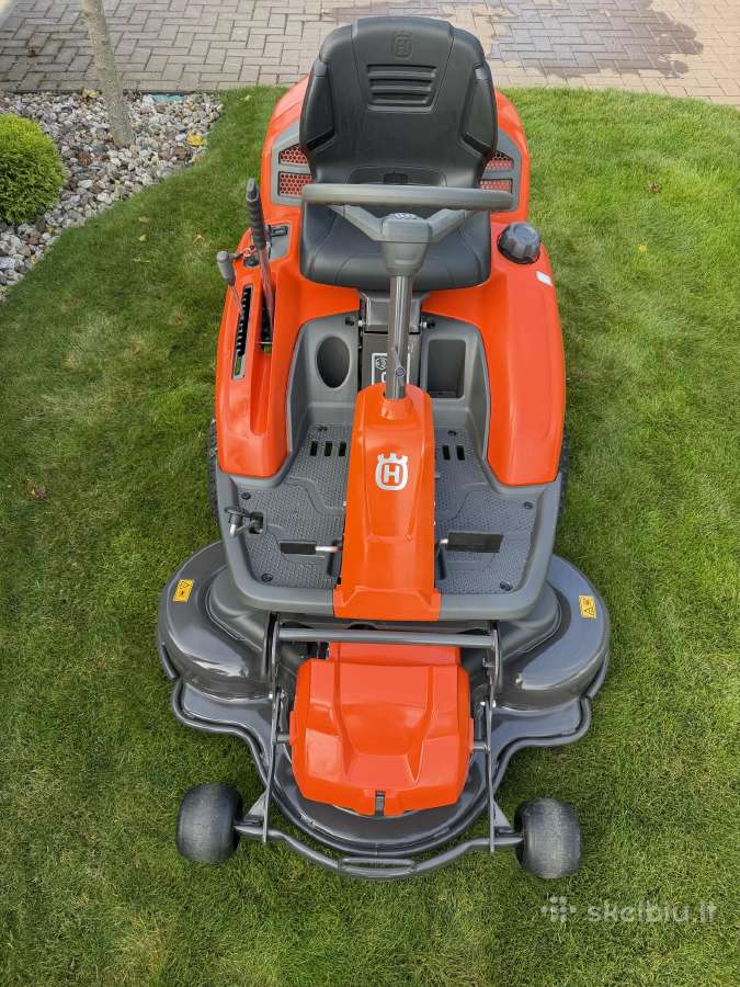 Sodo traktoriukas Husqvarna rider r214tc - nuotraukos Nr. 2