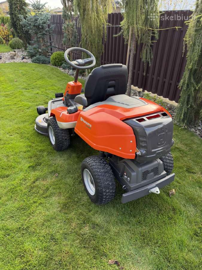 Sodo traktoriukas Husqvarna rider r214tc - nuotraukos Nr. 4