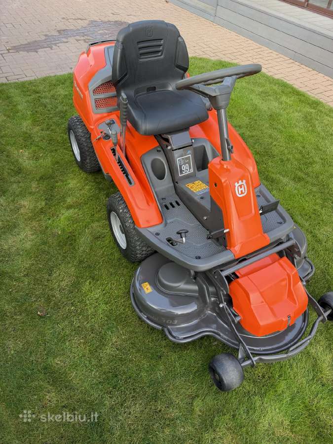 Sodo traktoriukas Husqvarna rider r214tc - nuotraukos Nr. 7