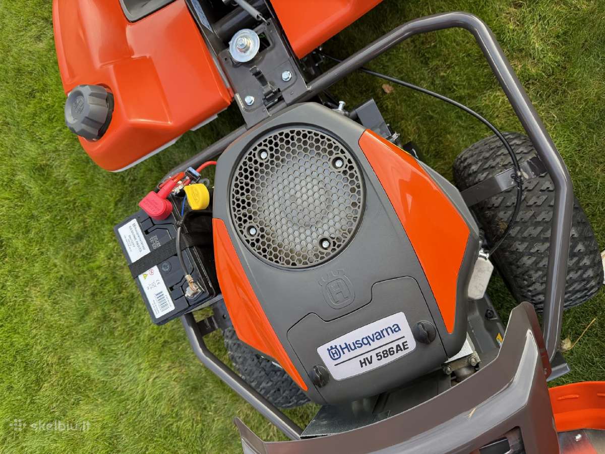 Sodo traktoriukas Husqvarna rider r214tc - nuotraukos Nr. 8