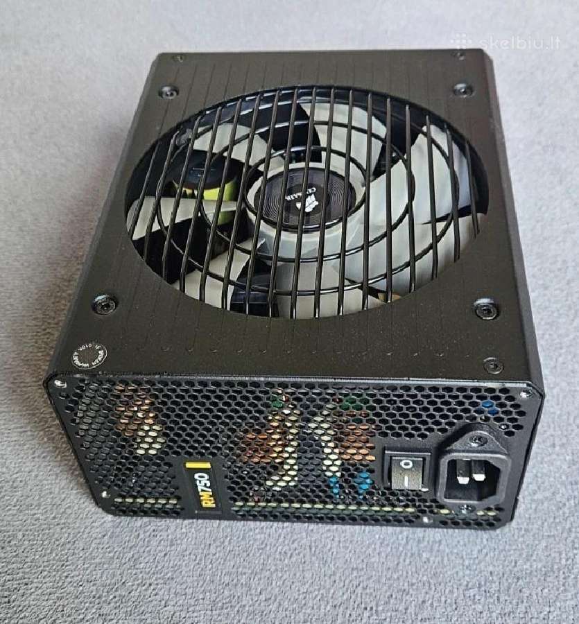 Maitinimo blokas Cpu - Corsair Rm750 750w 80+ Gold - nuotraukos Nr. 8