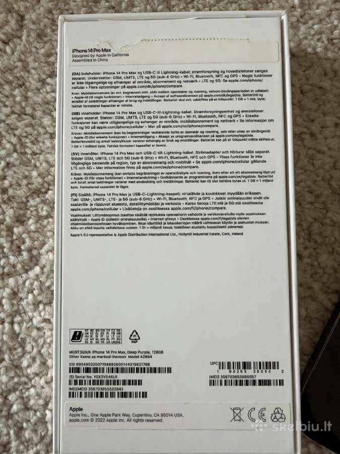 Apple iPhone 14 Pro Max - nuotraukos Nr. 4
