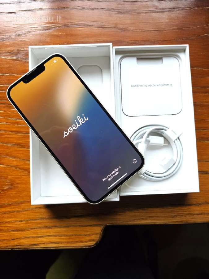 Apple iPhone 13 128 GB Starlight - nuotraukos Nr. 3