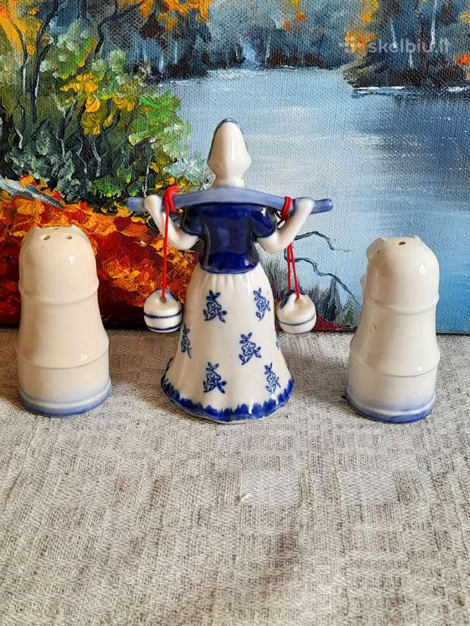 Porceliano statulėlės "Malūnai" - nuotraukos Nr. 7