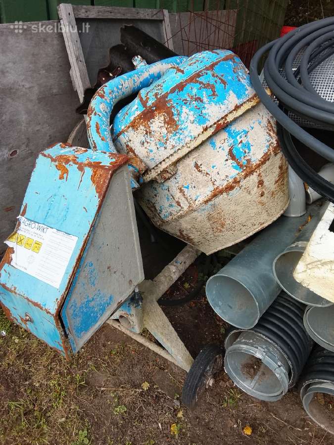 Betono maišyklė ir tutos - nuotraukos Nr. 2