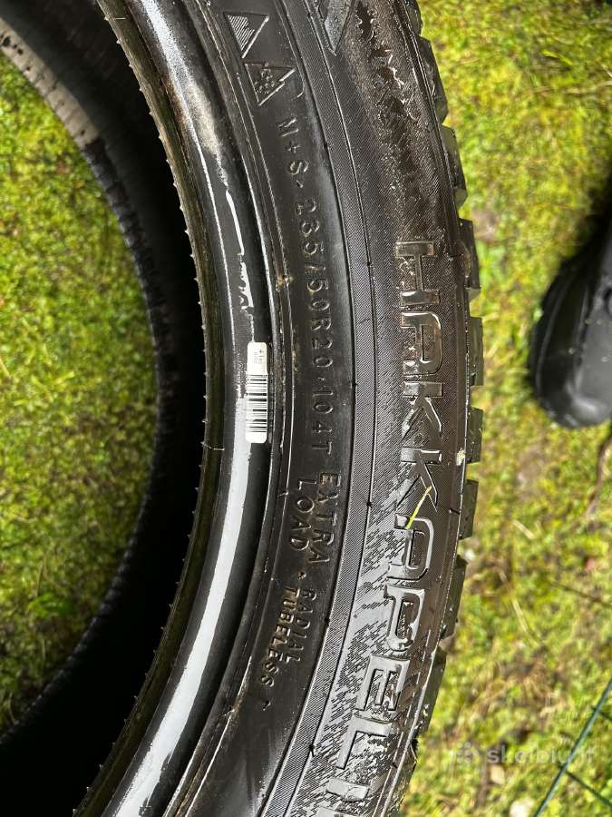 Nokian Hakkapeliitta 255/45 R20 dygliuotos padang. - nuotraukos Nr. 2