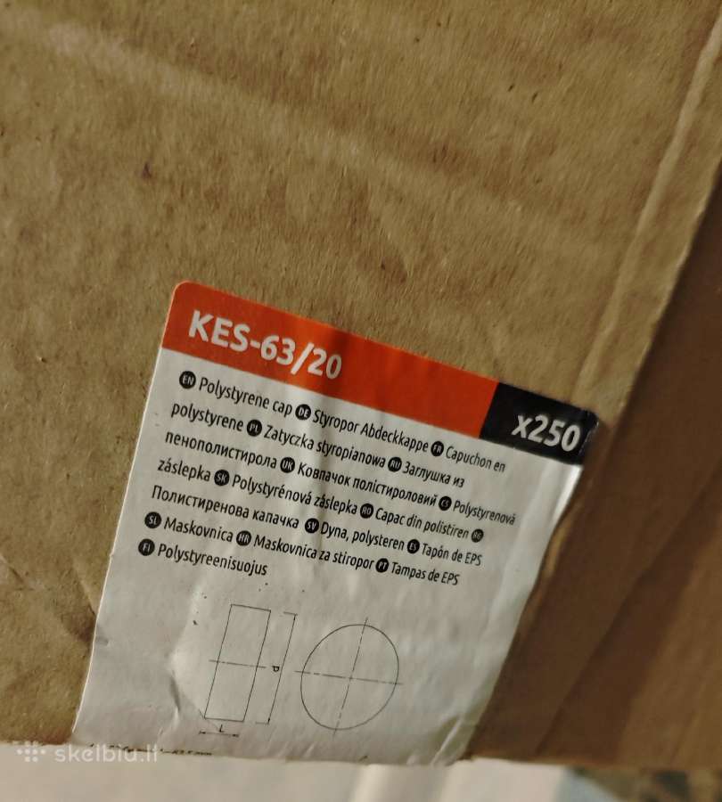 Polistirolo tabletės Koelner Kes-63/20, baltos - nuotraukos Nr. 2