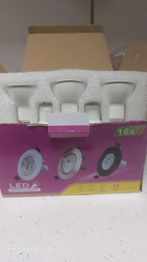 LED įleidžiamų šviestuvų komplektas - nuotraukos Nr. 5