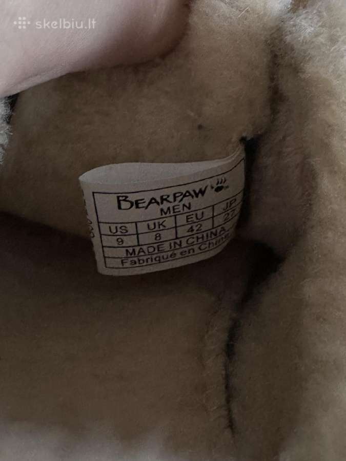 Bearpaw su vilna - nuotraukos Nr. 4
