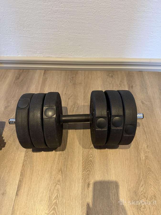 Reguliuojamo svorio2in1hanteliu ir stangos rinkin - nuotraukos Nr. 4