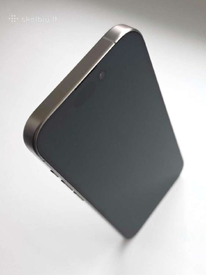 iPhone 15 Pro 128 GB Natural titanium - nuotraukos Nr. 13