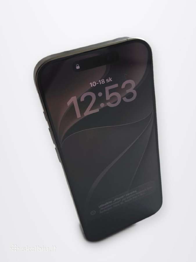 iPhone 15 Pro 128 GB Natural titanium - nuotraukos Nr. 14