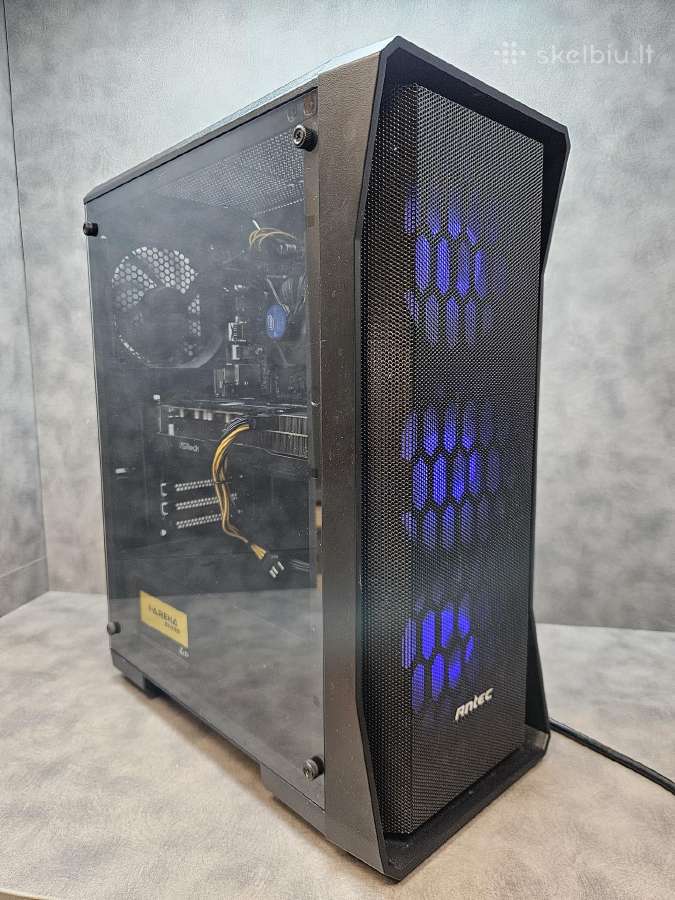 Rx 5600 XT 6 GB/i5-10500/512ssd/16r/gaming pc - nuotraukos Nr. 2