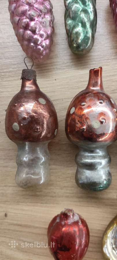 Vintaziniai eglutės žaisliukai 1940-60-mecio - nuotraukos Nr. 8