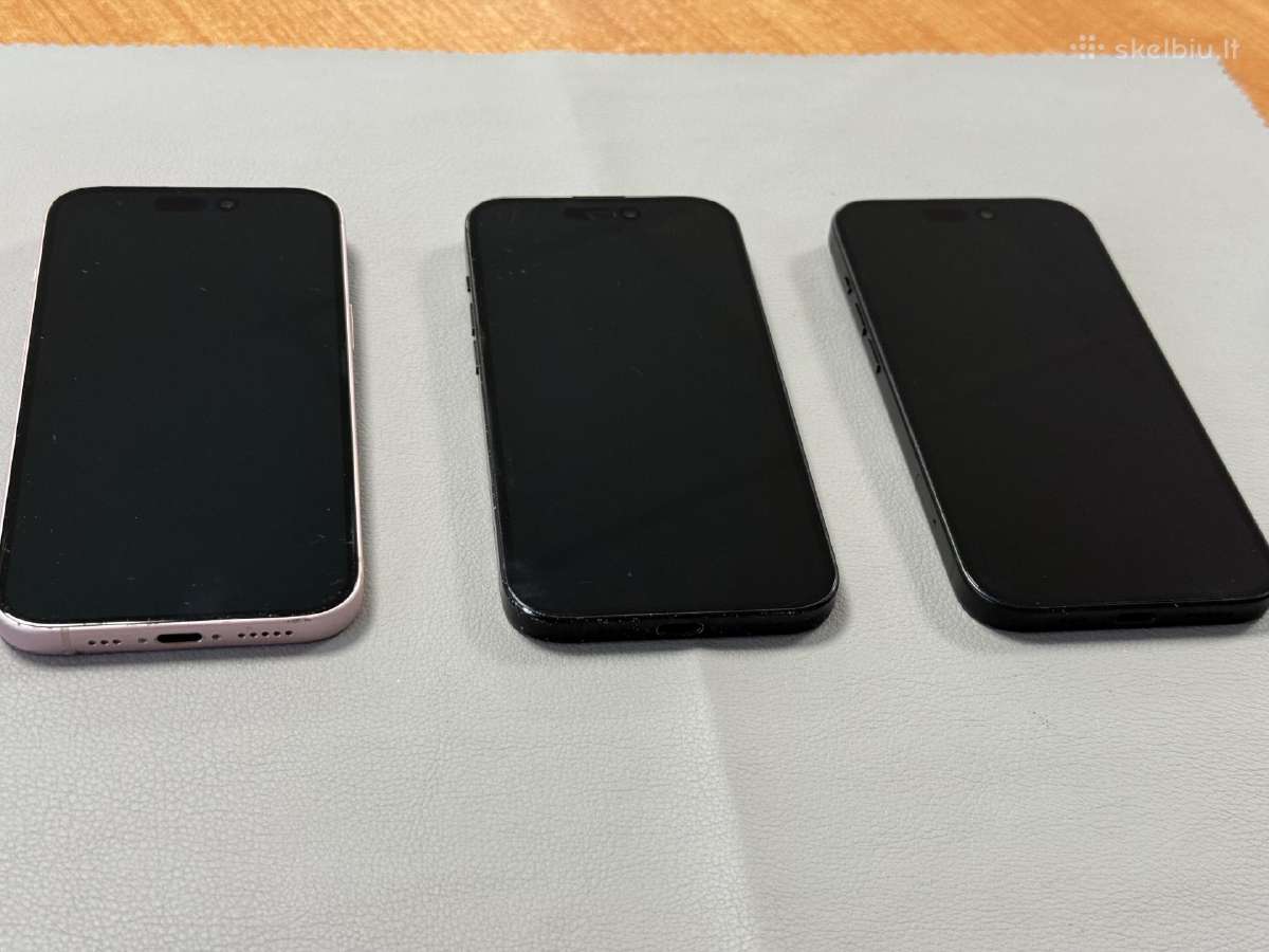 iPhone 15 128gb 360eur 400eur - nuotraukos Nr. 3