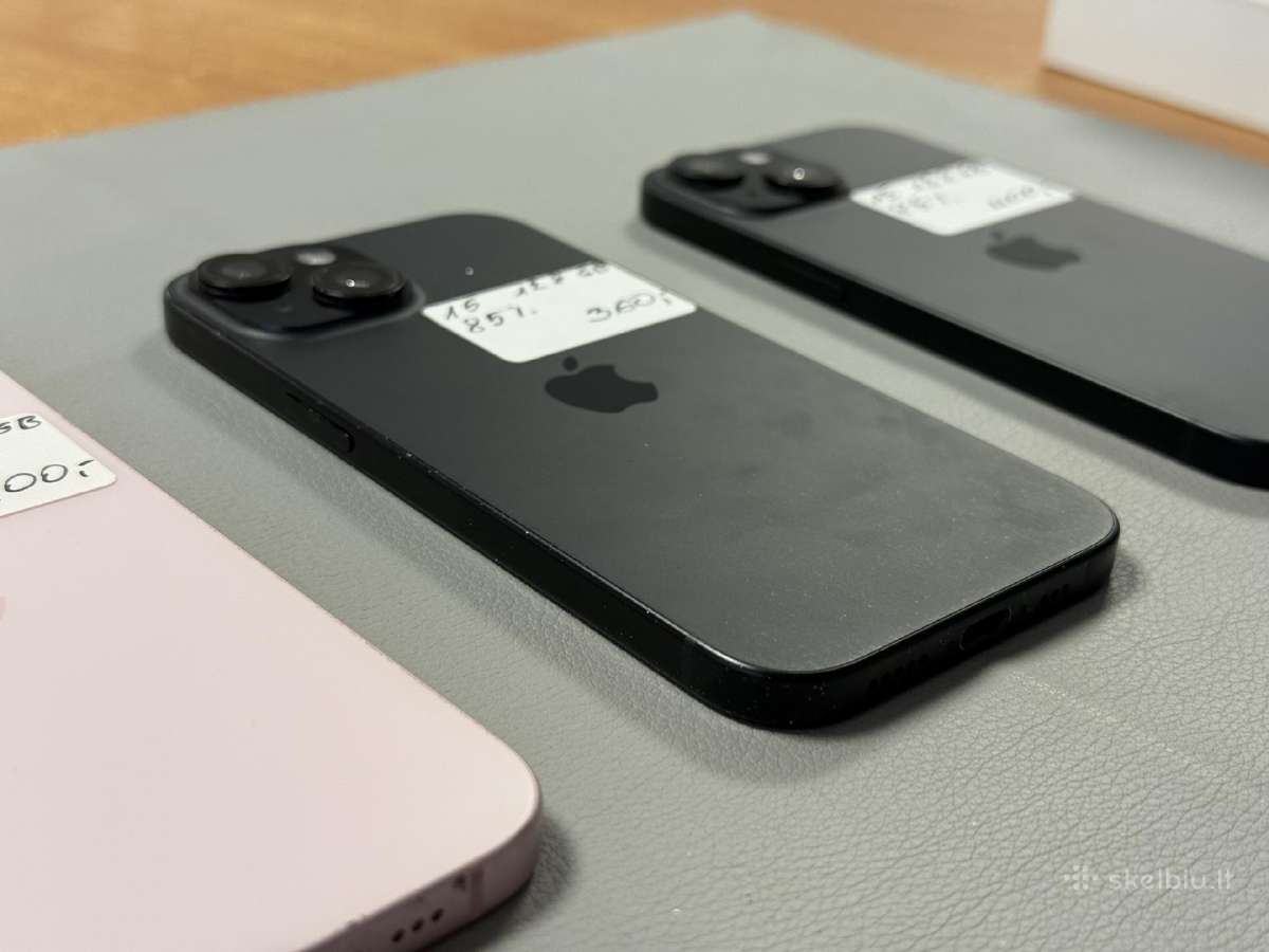 iPhone 15 128gb 360eur 400eur - nuotraukos Nr. 13