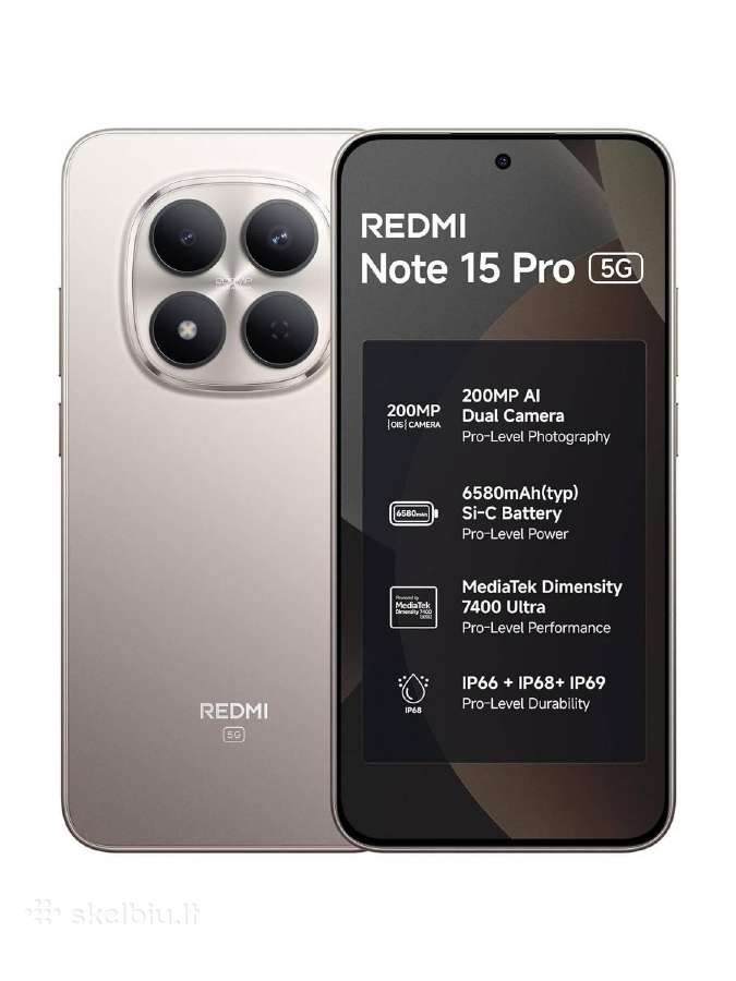 Naujas Redmi note 15 pro 5G - nuotraukos Nr. 2