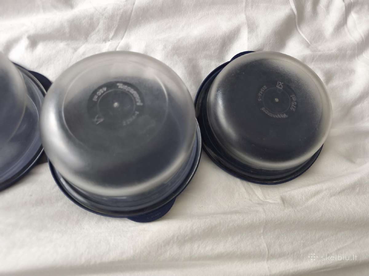 Tupperware nepralaidžių dubenėlių rinkinys 4vnt. - nuotraukos Nr. 3