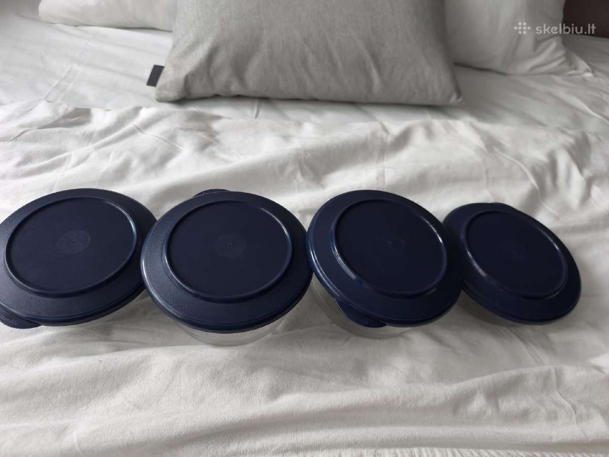 Tupperware nepralaidžių dubenėlių rinkinys 4vnt. - nuotraukos Nr. 2