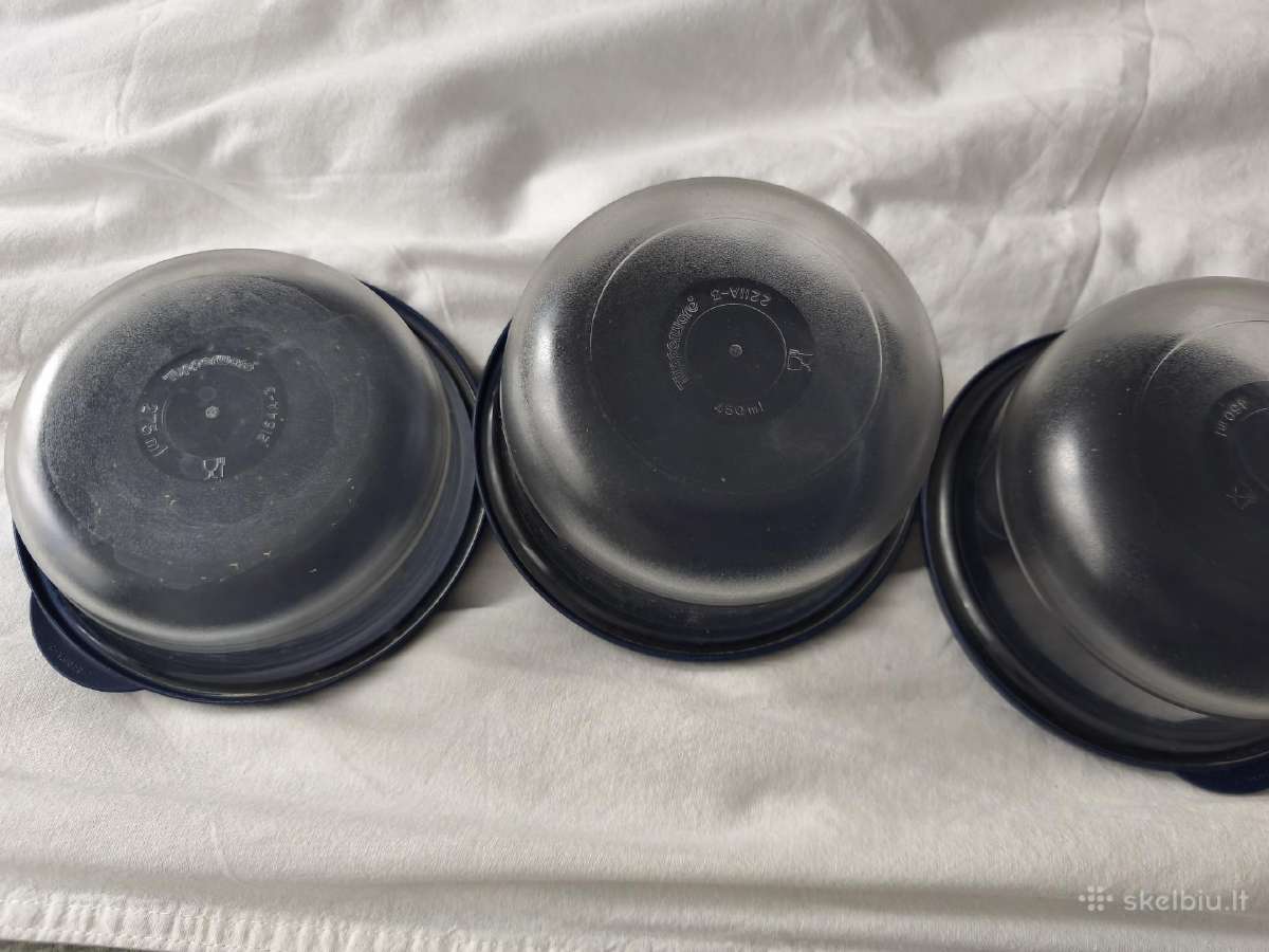 Tupperware nepralaidžių dubenėlių rinkinys 4vnt. - nuotraukos Nr. 4