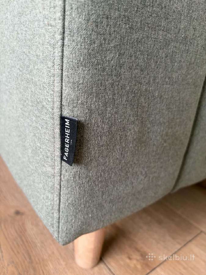 Dvivietė sofa žalia (iš Ease baldai) - nuotraukos Nr. 6