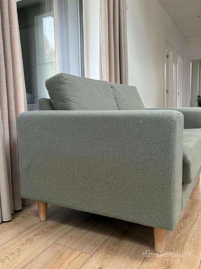 Dvivietė sofa žalia (iš Ease baldai) - nuotraukos Nr. 3