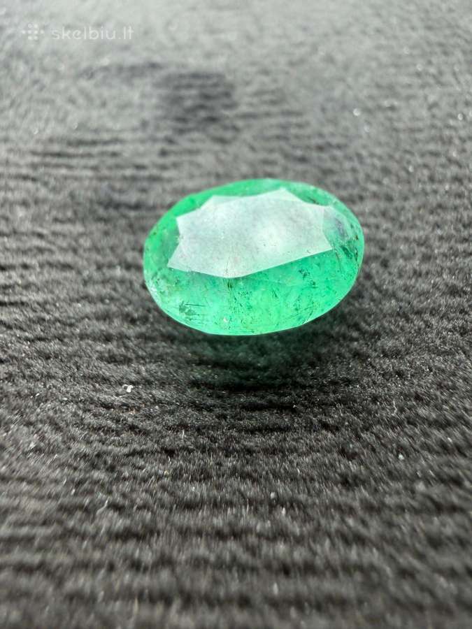 Zambijos smaragdas (3.50 ct) - nuotraukos Nr. 2