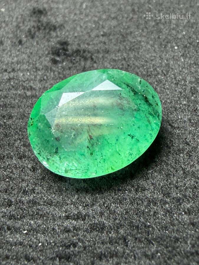 Zambijos smaragdas (3.50 ct) - nuotraukos Nr. 4