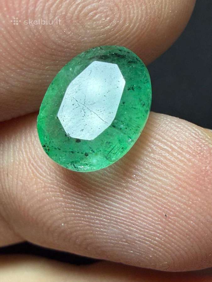 Zambijos smaragdas (3.50 ct) - nuotraukos Nr. 7