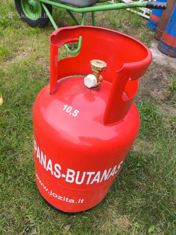 Pilnas duju balionas 27l su vostuvu - nuotraukos Nr. 5