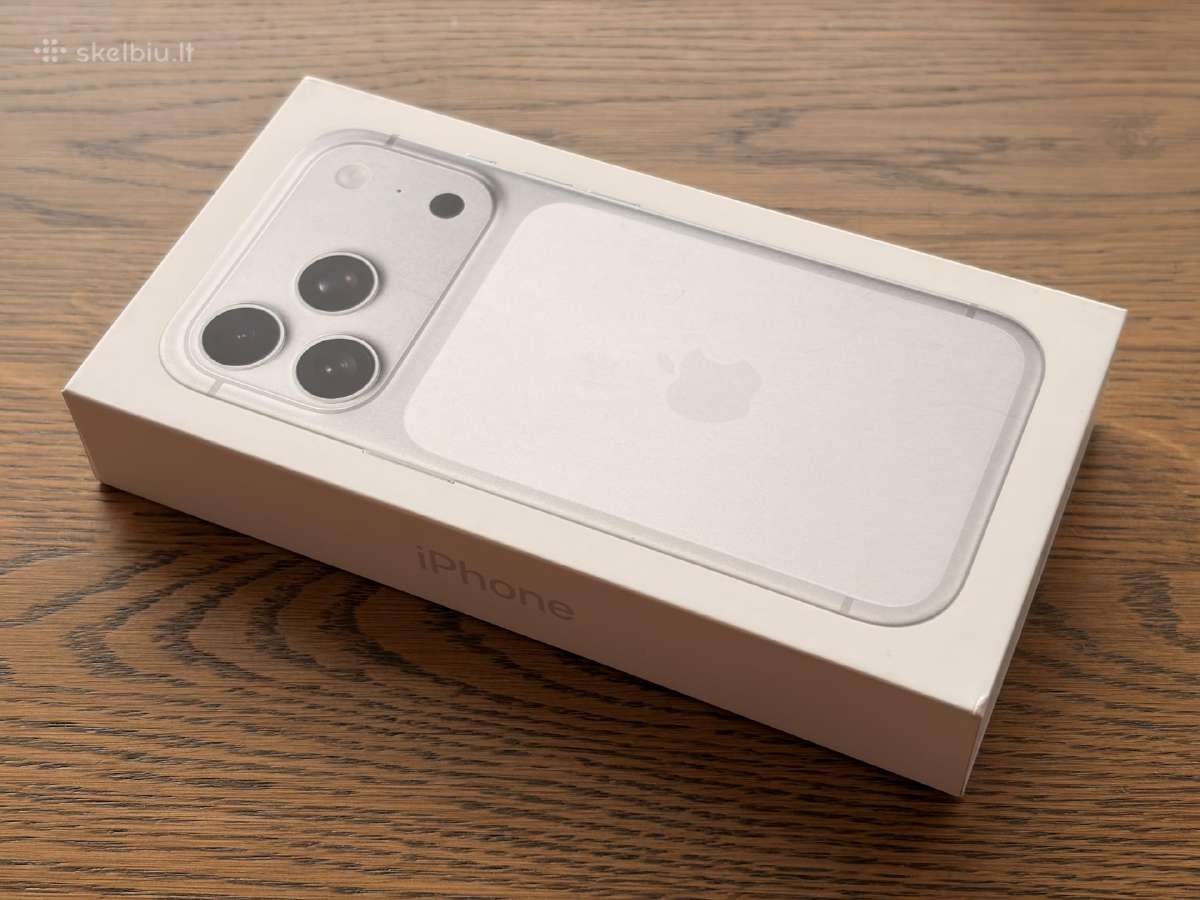 iPhone 17 pro 256gb naujas - nuotraukos Nr. 5