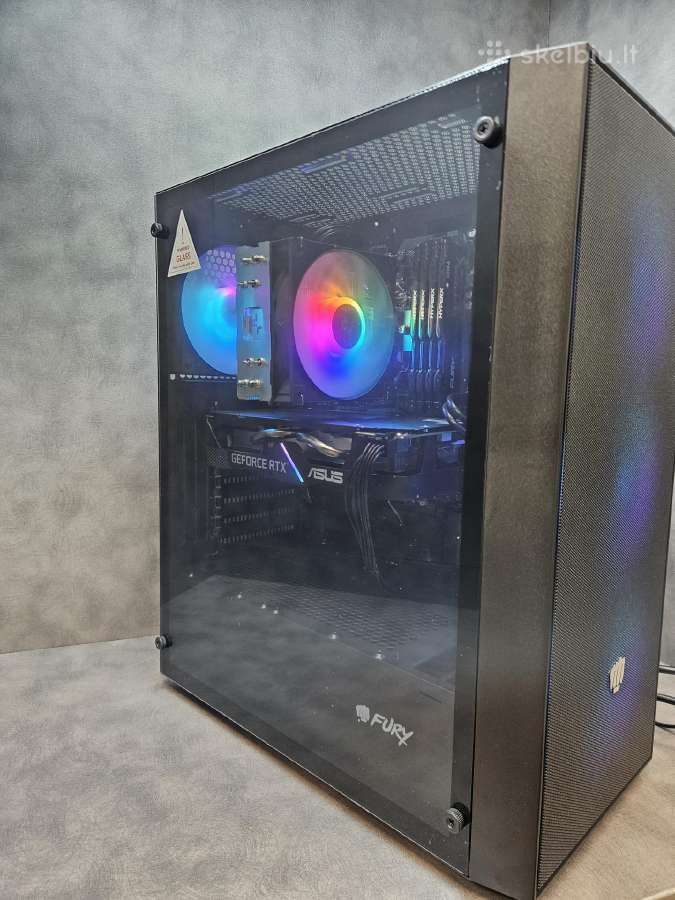 Rtx 2060 Super 8 GB/i7-10700k/500ssd/16ram/gaming - nuotraukos Nr. 2